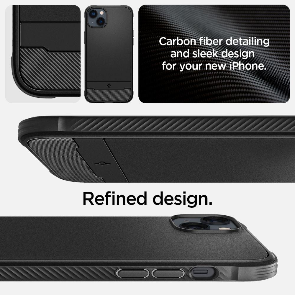 Capa Spigen Rugged Armor Magsafe iPhone 14 PLUS Preto