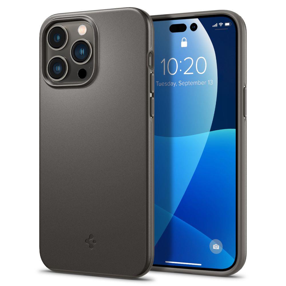 Capa Spigen THIN FIT iPhone 14 PRO MAX GUNMETAL