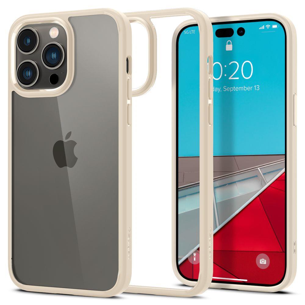 Capa Spigen ULTRA HYBRID iPhone 14 PRO MAX Creme