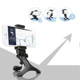 Suporte para telefone móvel de ventilação de ar preto