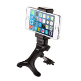 Suporte para telefone móvel de ventilação de ar preto