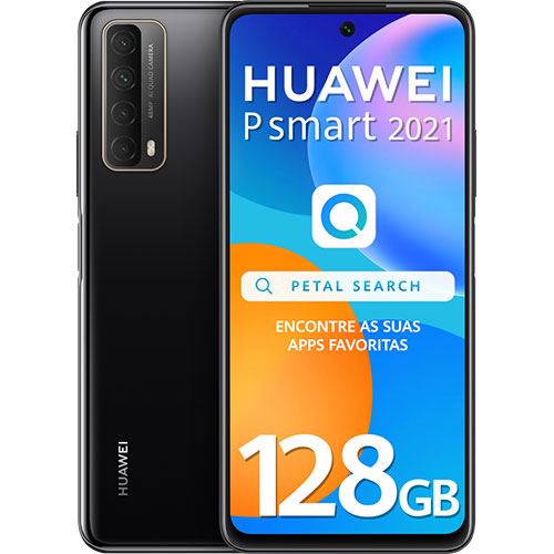 Smartphone Huawei P smart 2021 - 128GB - Preto (Grade A)