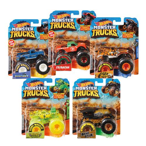 Hot Wheels Monster Trucks 1:64 - Mattel - Envio Aleatório