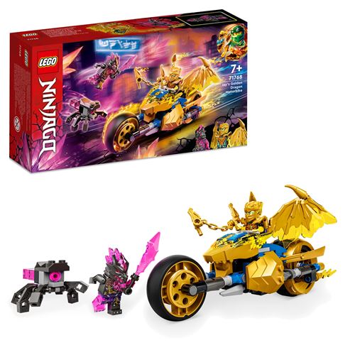 Lego Ninjago 71768 A Mota Dragão Dourado do Jay