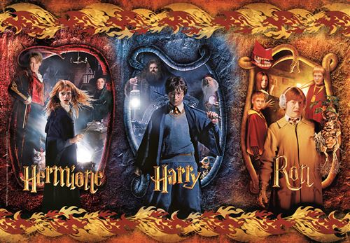 Puzzle Harry Potter, Ron e Herminione 104 Peças