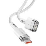 Cabo USB-C para MagSafe 2 Baseus para Macbook | Potência 60W | 2m - Branco