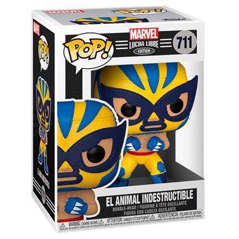 Funko POP! Marvel Lucha Libre Edition - El Animal Indestructible #711