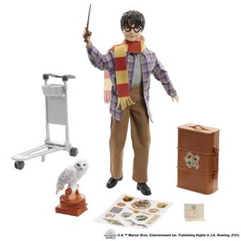 Harry Potter na plataforma 9 3/4