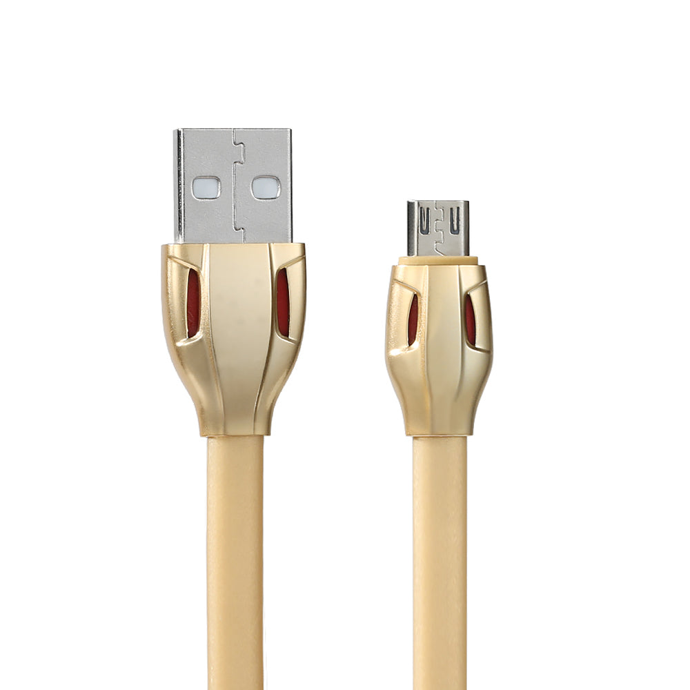 Remax RC-035m Cabo micro USB ouro de 1m