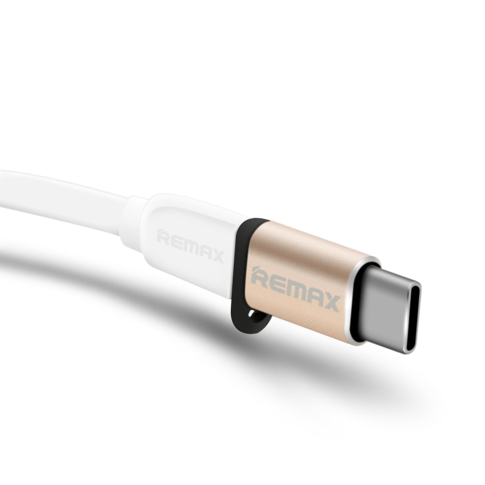 Adaptador micro USB para USB Tipo-C Remax ouro (RA-USB1 ouro)