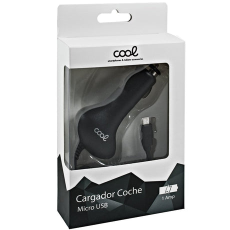 Carregador Isqueiro Cabo micro-USB COOL Universal 1A