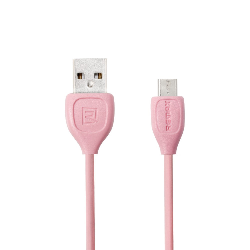 REMAX RC-050m Lesu cabo de dados micro USB 1m rosa