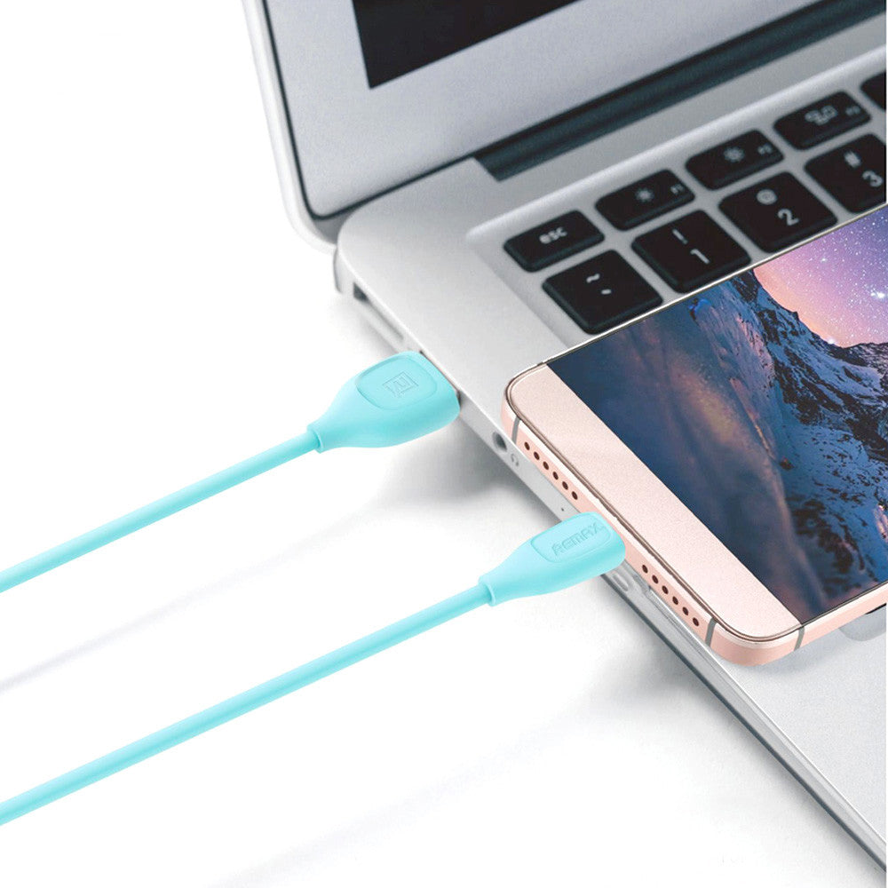 REMAX RC-050a Lesu cabo de dados USB Type-C 1m rosa