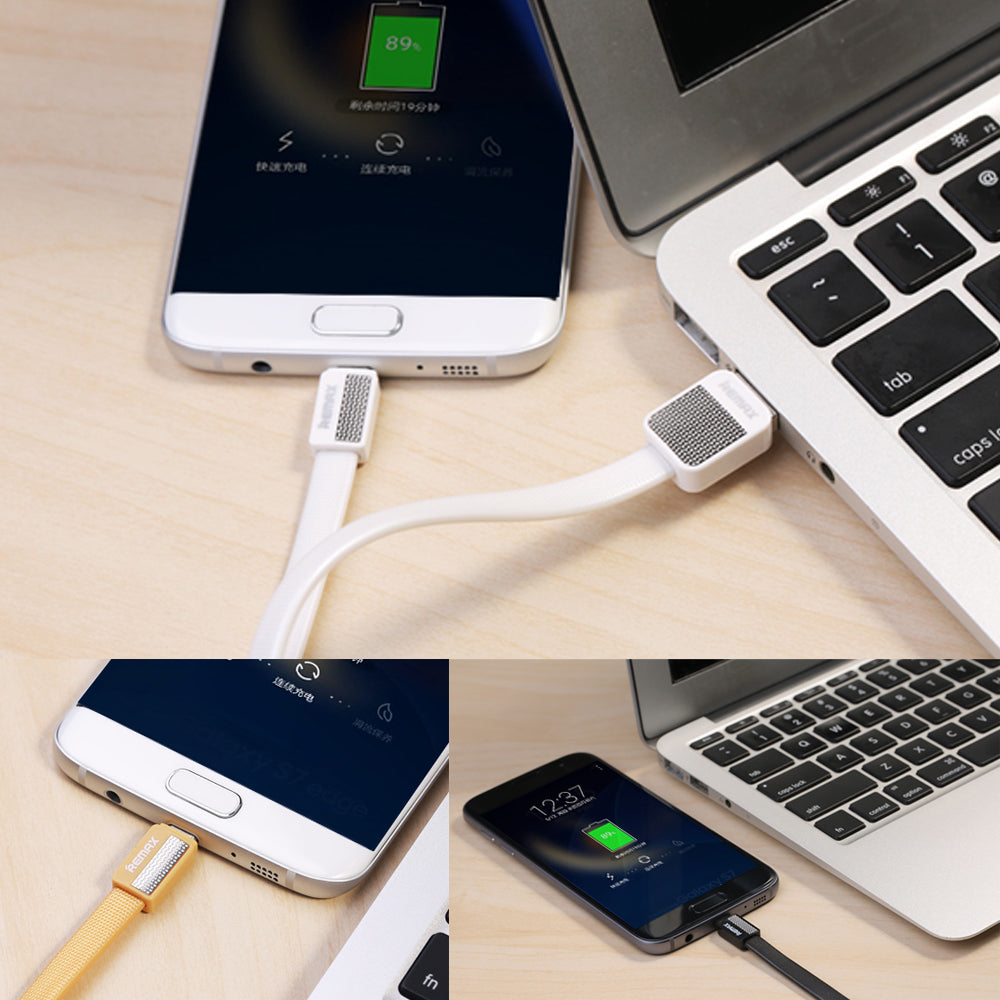 REMAX RC-044i Platinum cabo de dados USB Lightning 1m branco