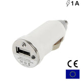 Carregador de Isqueiro Universal USB White