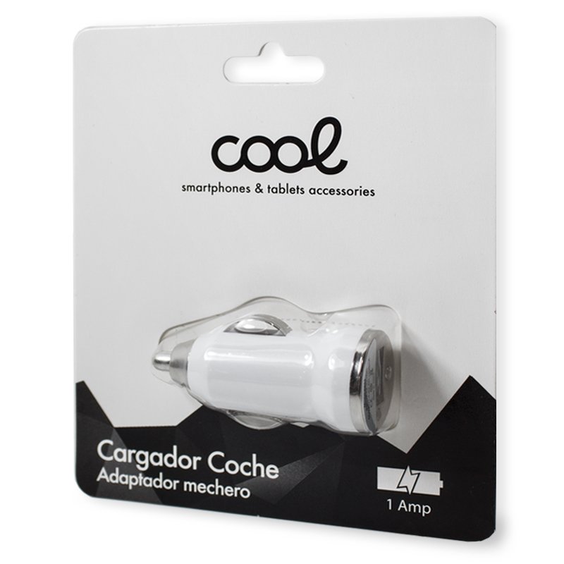 Carregador de Isqueiro Universal USB White