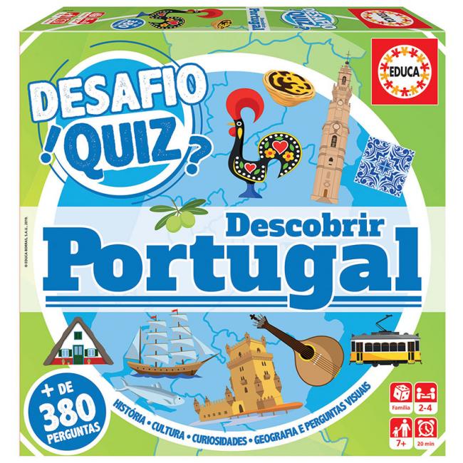 Educa Desafio Quiz - Descobrir Portugal