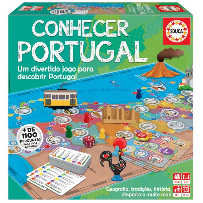 Educa Jogo Conhecer Portugal