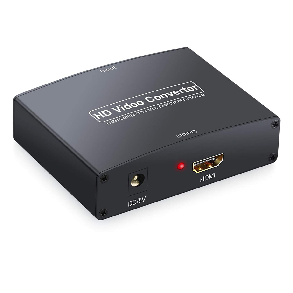 Conversor VGA RCA para HDMI Full HD 1080P 1.65 Gbps VGA R/L Stereo Anti-Interferência - Multi4you®