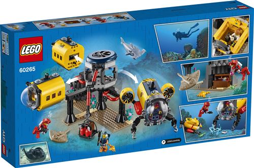 LEGO City 60265 Base de Exploração do Oceano