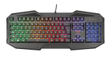 TRUST Bundle Kit 4-in-1 GXT 1180RW Gaming Teclado + Rato + Auscultador + Tapete