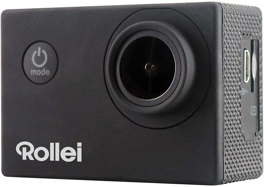 Rollei Action Cam 4s Plus - Câmara de Ação 4K à prova d'agua