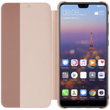 Capa Original para Huawei P20 Smart View Flip Cover Pink