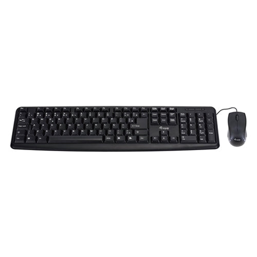 CONJUNTO TECLADO E RATO COM FIO EQUIP USB