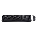 CONJUNTO TECLADO E RATO COM FIO EQUIP USB