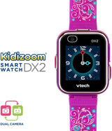 VTech Kidizoom Smartwatch DX2 - Selfie Dual Câmara Roxo Floral ( ESPANHOL )