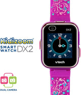 VTech Kidizoom Smartwatch DX2 - Selfie Dual Câmara Roxo Floral