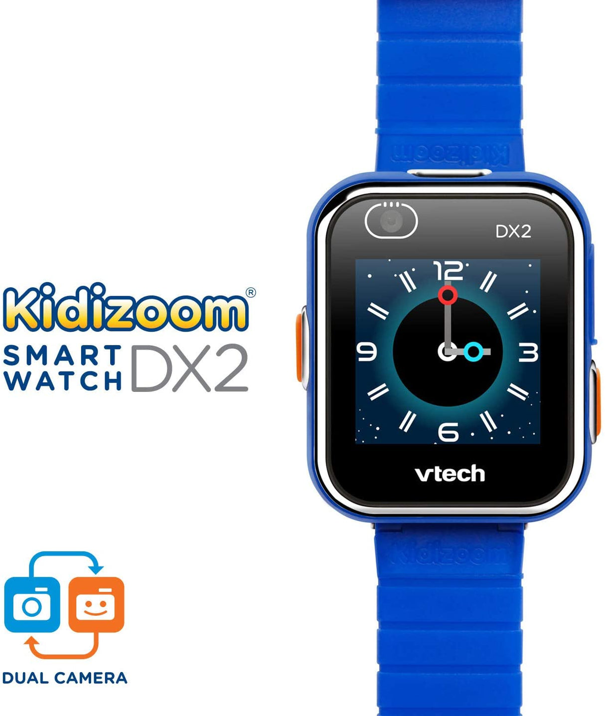 VTech Kidizoom Smartwatch DX2 - Selfie Dual Câmara Azul ( ALEMÃO )