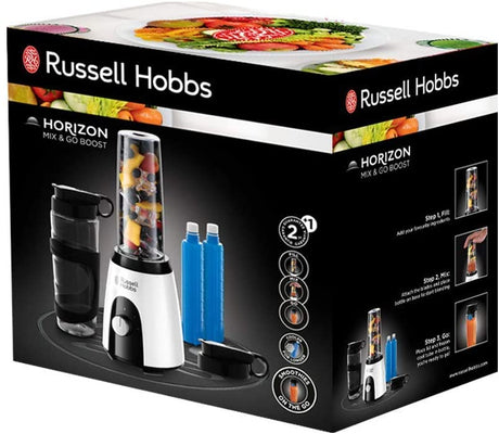 Russell Hobbs Liquidificadora Horizon Mix & Go 400w 2 Copos 600ml