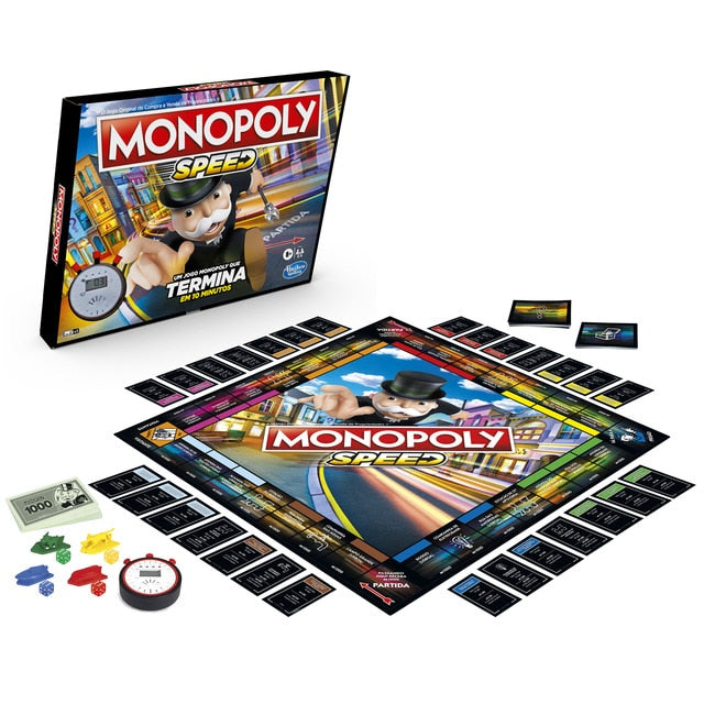 Monopoly Speed Edition Jogo de Tabuleiro