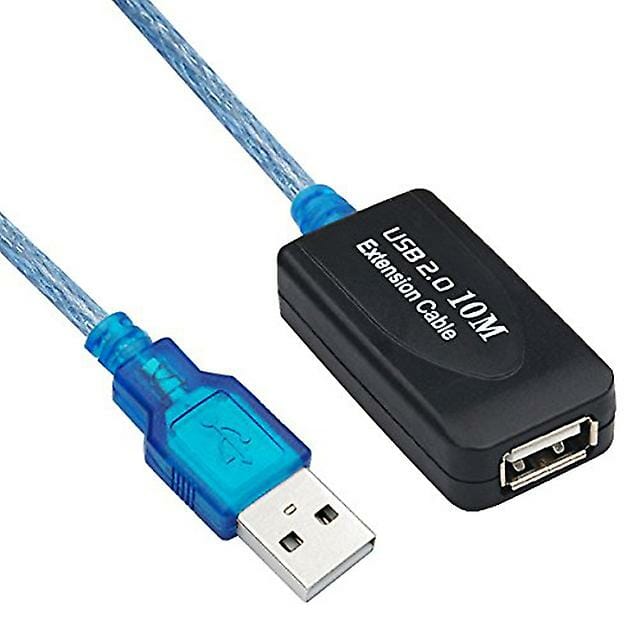 Cabo de Extensão USB Macho / USB Fêmea de Alta Velocidade 10m  Multi4you®