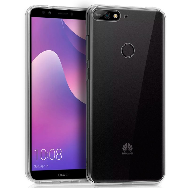 Capa Silicone Huawei Y7 (2018) / Honor 7C (Transparente)