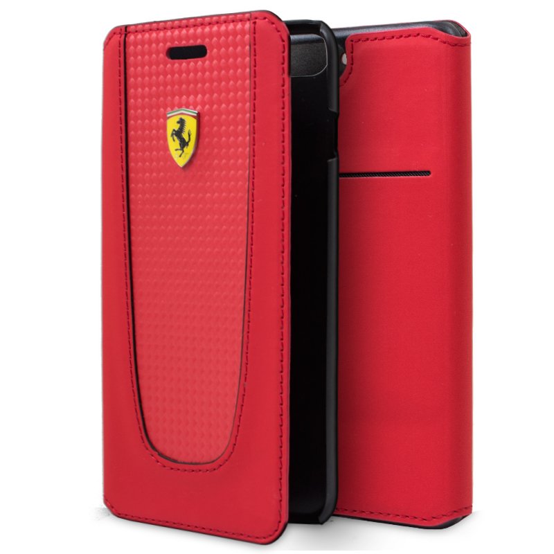 Capa Flip iPhone 7 Plus / iPhone 8 Plus Ferrari Red