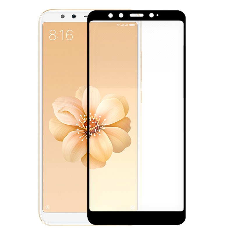 Película Vidro Temperado Xiaomi Mi A2 / Mi 6X (FULL 3D Black)
