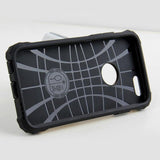 Capa Hybrid Armor Capa resistente e resistente para Samsung Galaxy J7 2017 J720 prata