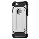 Capa Hybrid Armor Capa resistente e resistente para iPhone 6S 6 prata