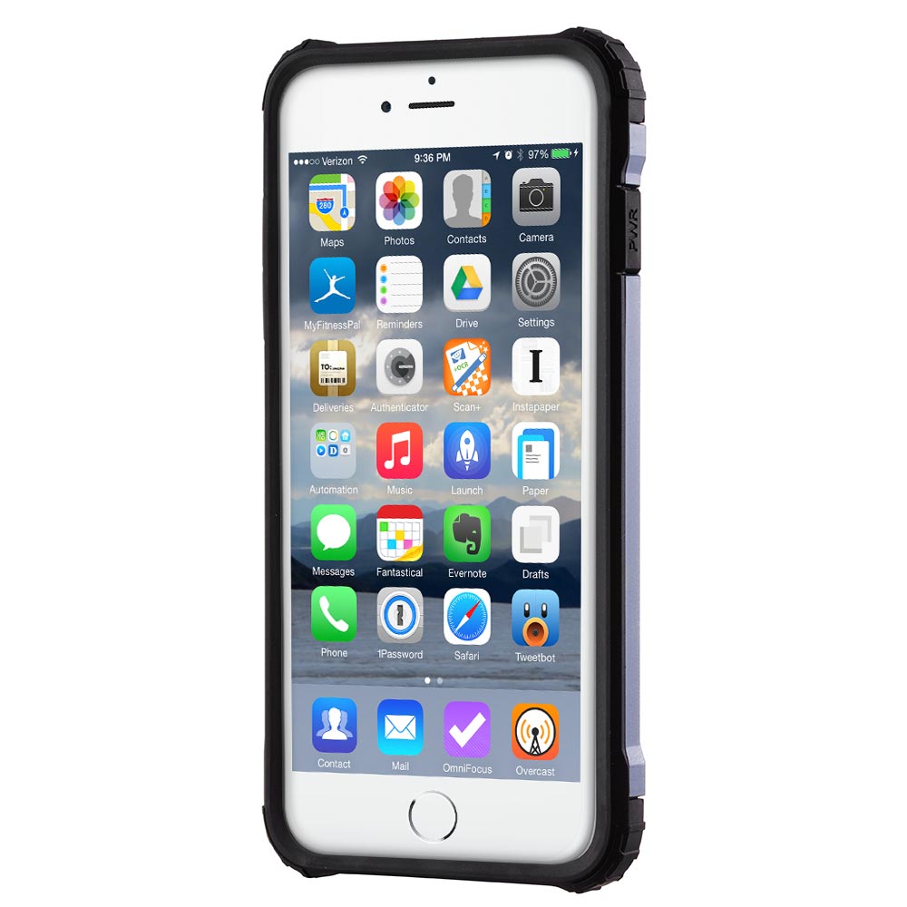 Capa Hybrid Armor Capa resistente e resistente para iPhone 7 Plus marinho