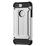 Capa Hybrid Armor Capa resistente e resistente para iPhone 7 Plus prata