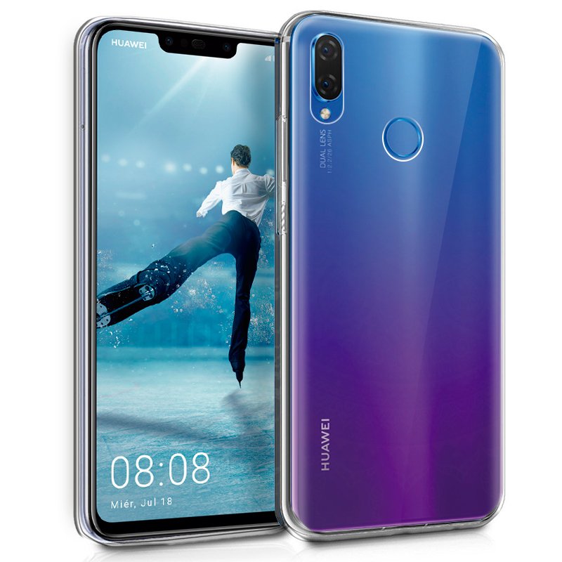 Capa Silicone para Huawei P Smart Plus (Transparente)