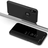 Capa Flip para iPhone XS Max Clear View Preto