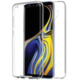 Capa silicone 3D para Samsung N960 Galaxy Note 9 (frente e verso transparentes)