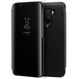 Capa Flip Xiaomi Pocophone F1 Clear View Preto