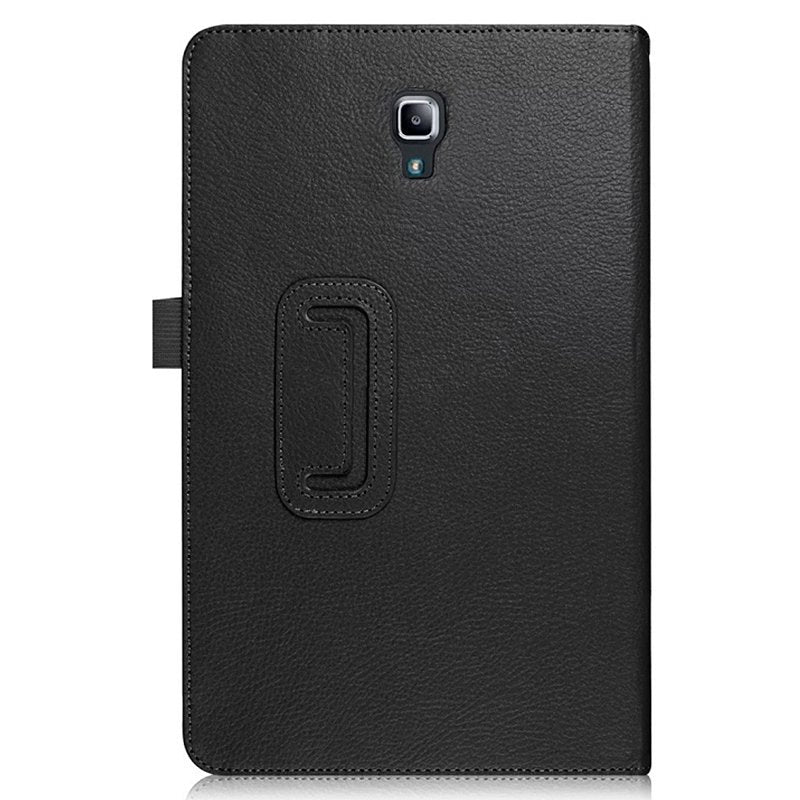 Capa em Pele para Samsung Galaxy Tab A (2018) T590 / T595 Preta Lisa 10,5 "