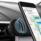 Suporte magnético para carro universal com ventilação de ar preto