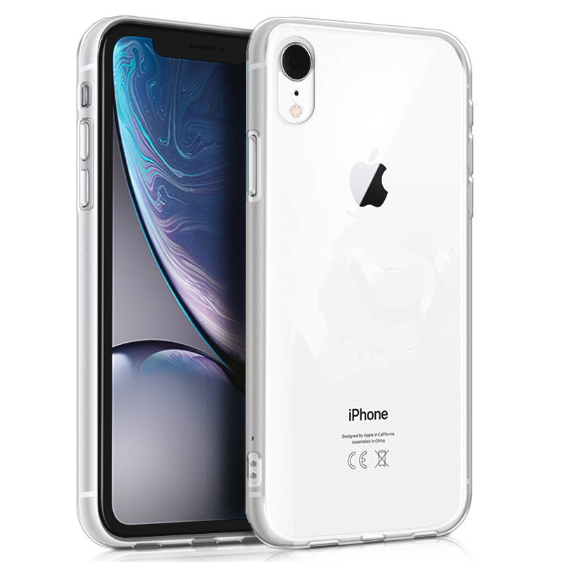 Capa silicone para iPhone XR (transparente)