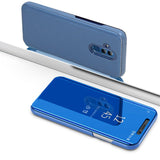 Capa Flip Huawei Mate 20 Lite Clear View Blue